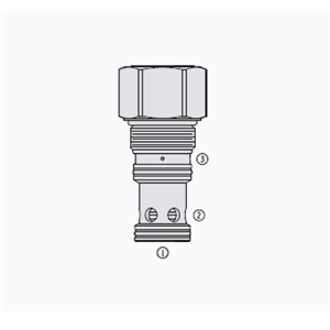 HYDRAFORCE海德福斯插装式液压定向元件HEP42-S35