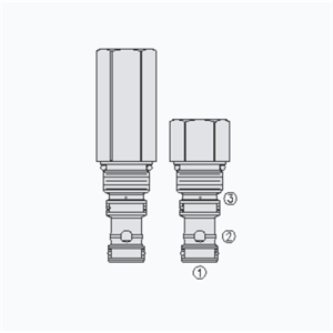 HYDRAFORCE海德福斯定向元件EV10-S34偏置截止阀