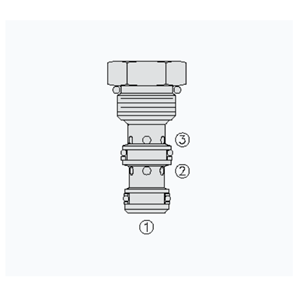 HYDRAFORCE海德福斯PC08-30先导式止回阀