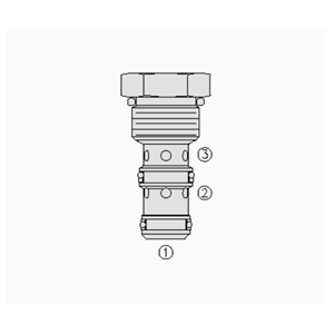 HYDRAFORCE海德福斯PC10-30先导式止回阀