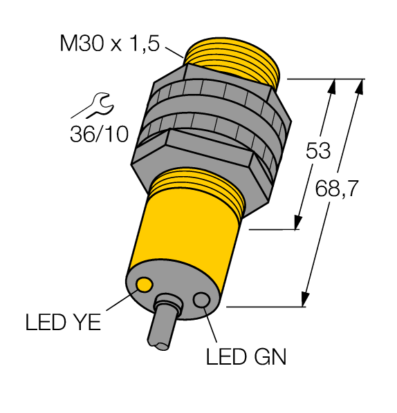 德国TURCK图尔克光电传感器S30SN6FF600