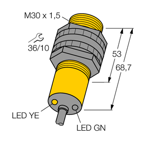 德国TURCK图尔克光电传感器S30SN6FF600