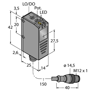 德国TURCK图尔克光电传感器Q26NXLPQ5
