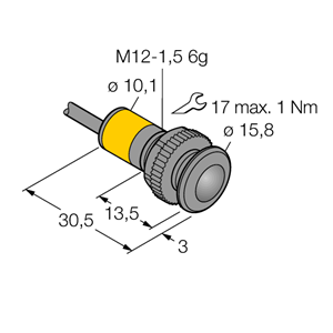 德国TURCK图尔克光电传感器SB12TAPR