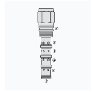HYDRAFORCE海德福斯PE42-S67C先导式弹簧中心阀