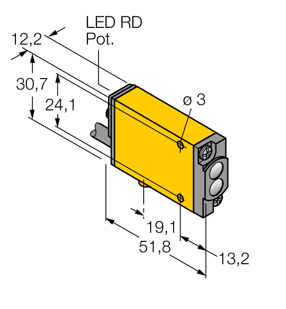 德国TURCK图尔克光电传感器SM2A312DBZ