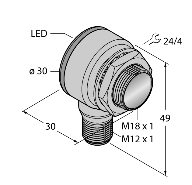德国TURCK图尔克光电传感器TM18AP6FF25Q8