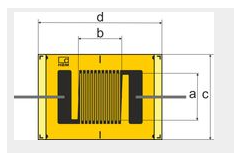 德国HBM引线直片应变片1-LY2x-0.6/120#