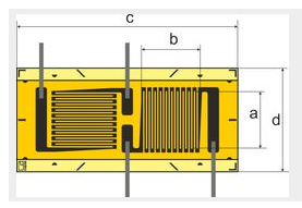 德国HBM两个栅丝T型应变花1-XY1x-6/350