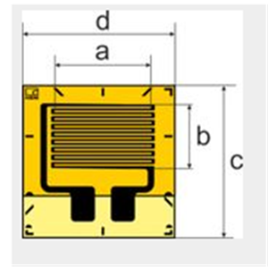 德国HBM集成焊盘直片应变片1-LY9x-1.5/120_E