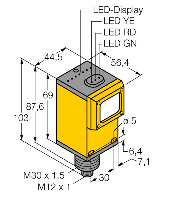 德国TURCK图尔克光电传感器Q45BB6LVQ5