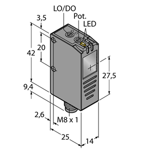 德国TURCK图尔克光电传感器Q26PXLPQ7