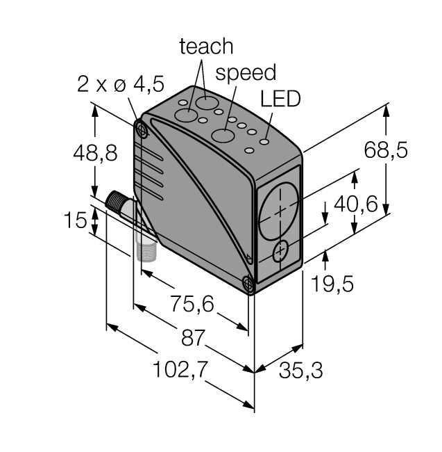 德国TURCK图尔克光电传感器LT3PIQ