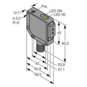 德国TURCK图尔克光电传感器QM42VP6FPQ