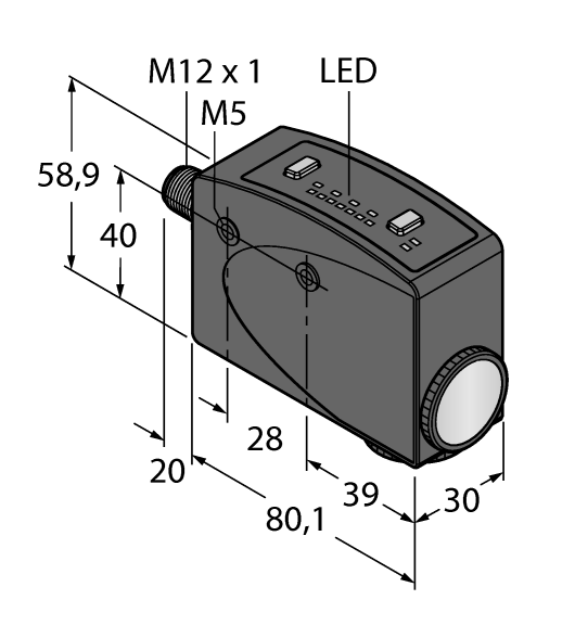 德国TURCK图尔克光电传感器R58ECRGB1Q8