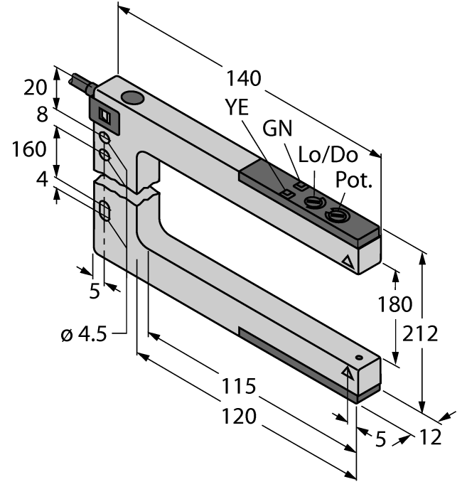 德国TURCK图尔克光电传感器SLM220N6Q