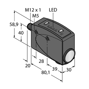 德国TURCK图尔克光电传感器R58ECRGB1Q8