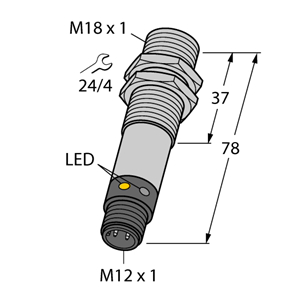德国TURCK图尔克光电传感器M18SP6FF100Q