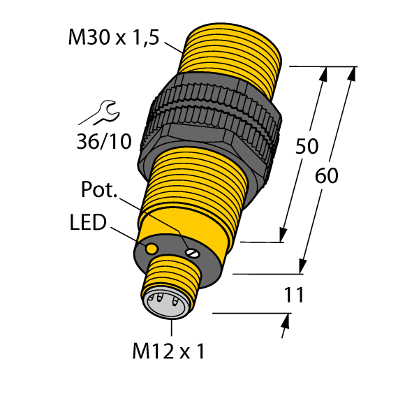 德国TURCK图尔克电容式传感器BCE10-S30-VN6X