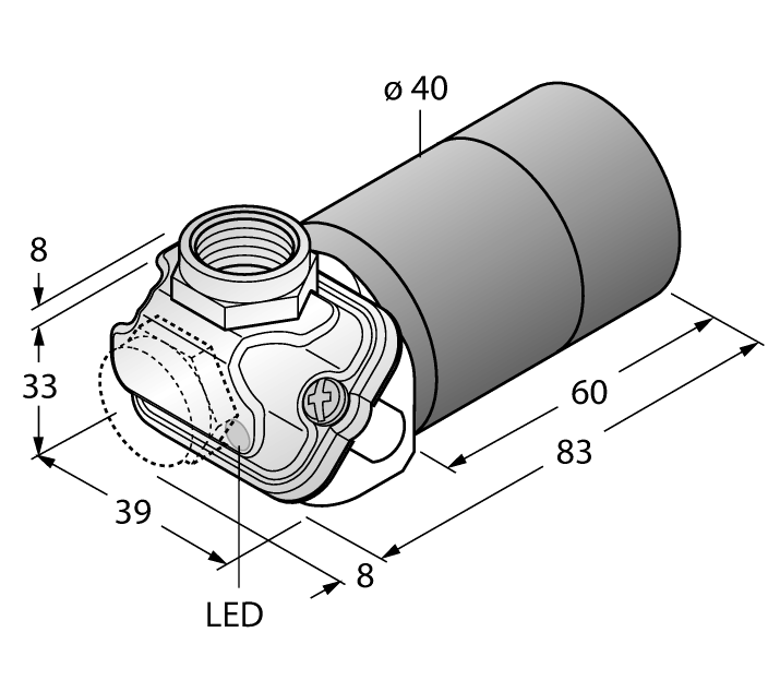 德国TURCK图尔克电容式传感器BC20-K40WDTC-VP4X2/S930