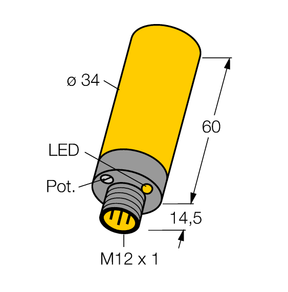 德国TURCK图尔克电容式传感器BC15-K34-AP4X-H1141