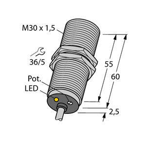 德国TURCK图尔克电容式传感器BC10-M30K-RZ3X