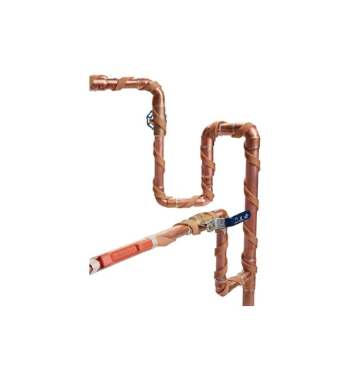 美国BRISKHEAT RKP-Series 带预设恒温器的硅胶加热胶带