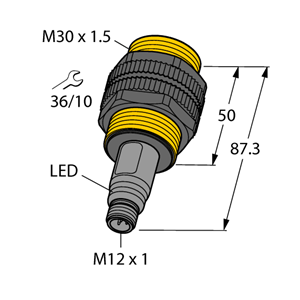 德国TURCK图尔克电容式传感器BCT10-S30-UN6X2-H1151
