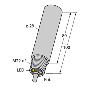 德国TURCK图尔克电容式传感器HC3-K28S-AP4X