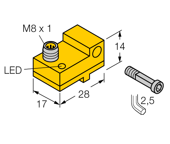德国TURCK图尔克电容式传感器BIM-NST-AP6X-V1131