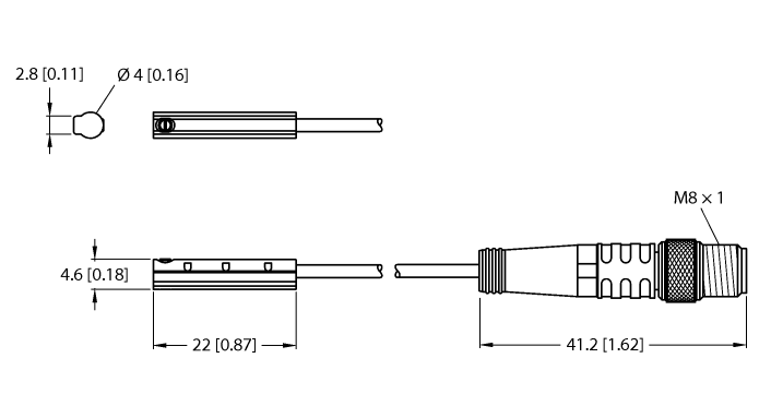 德国TURCK图尔克电容式传感器BIM-UNC-AN6X-0.3-PSG3M