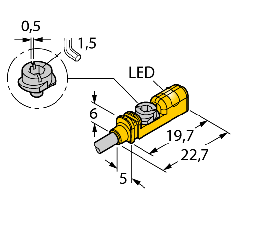 德国TURCK图尔克电容式传感器BIM-UNTK-AP6X
