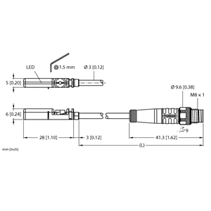德国TURCK图尔克电容式传感器BIM-UNT-AP6X-0.3-PSG3M/S1139