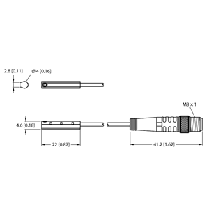 德国TURCK图尔克电容式传感器BIM-UNC-AN6X-0.3-PSG3M