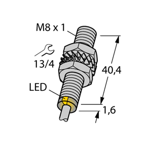 德国TURCK图尔克电容式传感器BIM-EG08-Y1X