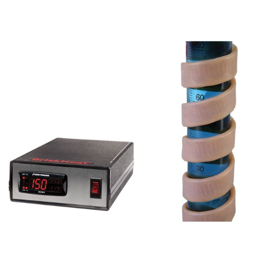 美国BRISKHEAT SDXRA-BS0051100L 带PID温度控制器硅橡胶加热带