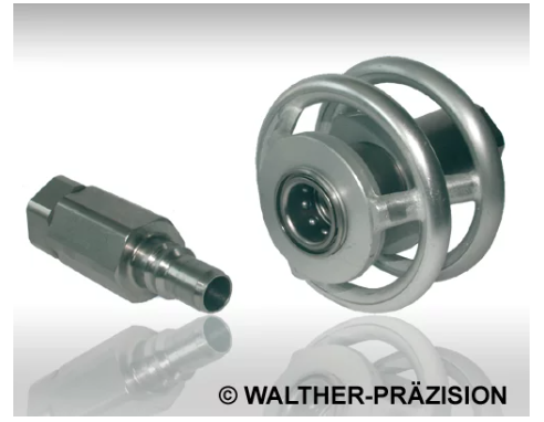 德国WALTHER-PRAEZISION 极端温度快速接头 TE-009