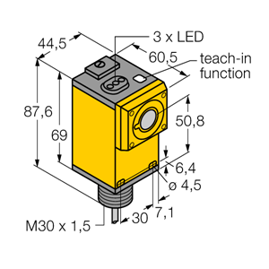 德国TURCK图尔克超声波传感器Q45UBB63DA
