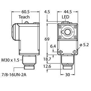 德国TURCK图尔克超声波传感器Q45ULIU64BCRQ