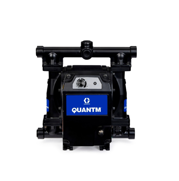 美国GRACO固瑞克 QUANTM i30、1 英寸 NPT、铝制电动隔膜泵、FluxCore 驱动器、240 VAC 1Φ、AL 中心体、AC 阀座、PT 阀球、PS 隔膜 TE30-0159