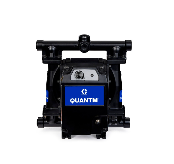 美国GRACO固瑞克 QUANTM i30、1 英寸 NPT、铝制电动隔膜泵、FluxCore 驱动器、240 VAC 1Φ、AL 中心体、SS 阀座、SS 阀球、PO 隔膜 TE30-0195