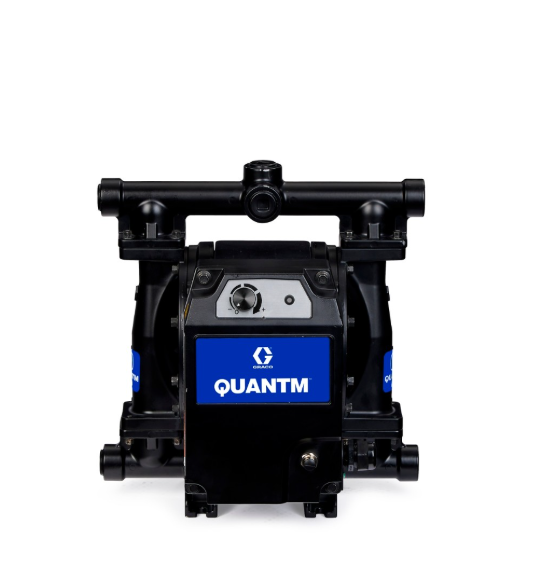 美国GRACO固瑞克 QUANTM i30、1 英寸 BSPT、铝制电动隔膜泵、FluxCore 驱动器、240 VAC 1Φ、AL 中心体、AL 阀座、PT 阀球、PO 隔膜  TE30-0218