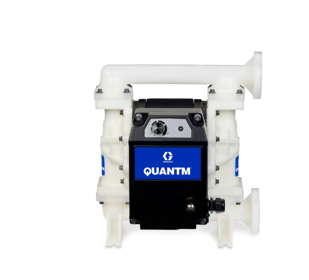 美国GRACO固瑞克 QUANTM i30、1 英寸法兰、聚丙烯电动隔膜泵、FluxCore 驱动器、240 VAC 1Φ、铝制中心体、SS 阀座、PT 阀球、PS 隔膜  TE30-0262