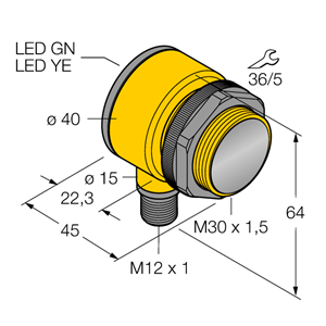 德国TURCK图尔克雷达传感器T30R-4545-KDQ