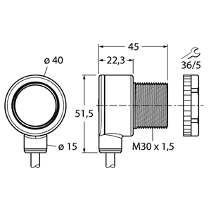 德国TURCK图尔克雷达传感器T30R-4545-KIQP