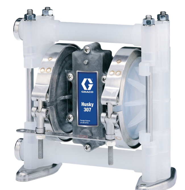 美国GRACO固瑞克Husky 307 聚丙烯 3/8 英寸（9.52 毫米）NPT 标准泵 D32211