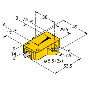 德国TURCK图尔克线性位置传感器LI25P1-QR14-LIU5X2