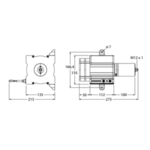 德国TURCK图尔克线性位置传感器DW10000-135-7E-H1441