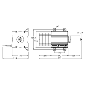 德国TURCK图尔克线性位置传感器DW40000-135-PA-H1441