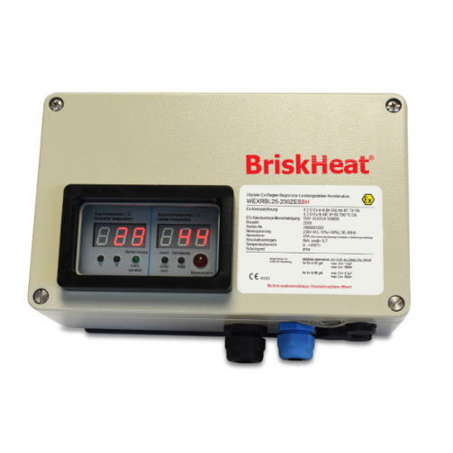 美国BRISKHEAT WEXRBL25-230ZESBH 带限制器的ATEX危险区域数字控制器